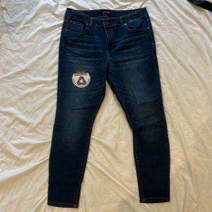 Navy blue jeans Size- 14! New!